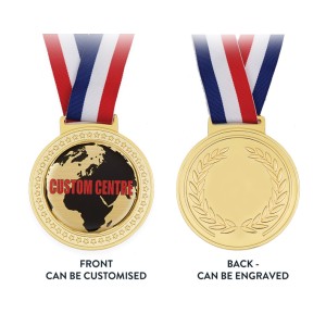 100MM OLYMPIC HEAVY CUSTOM MEDAL (6MM THICK)  **BEST SELLER**